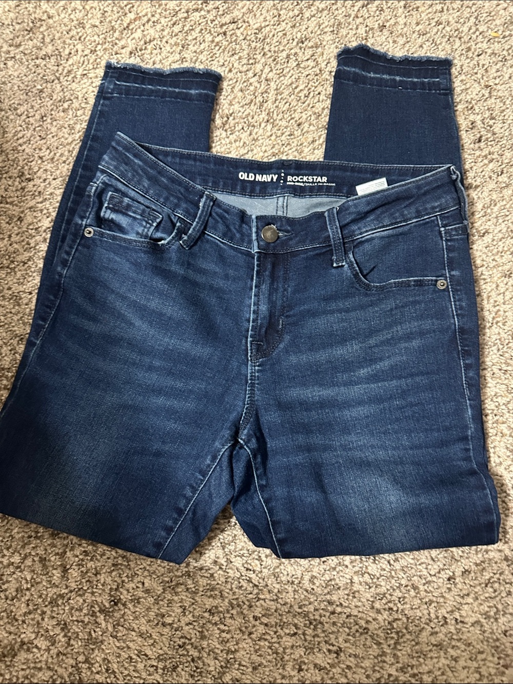 Old Navy Rockstar Skinny Jeans - Dark Indigo